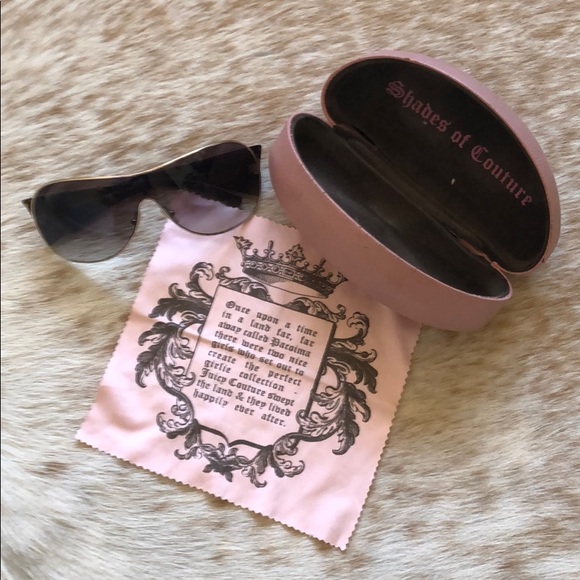 Authentic Juicy Couture Glitter Punk Sunglasses
